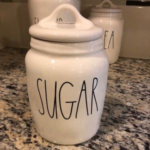 New Authentic Rae Dunn Small Sugar Canister.